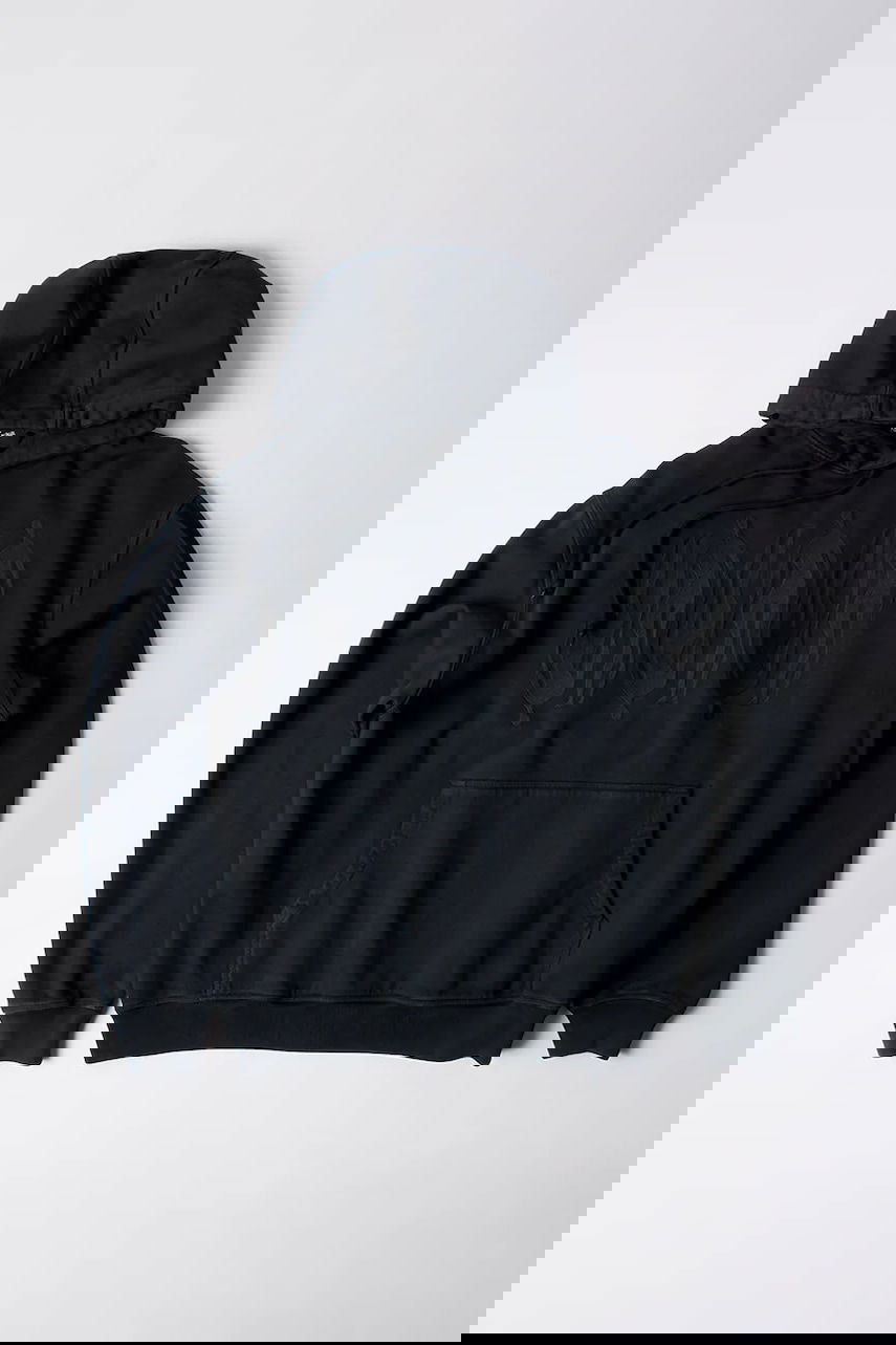 Sweatshirt By Parra Parra Connected Guy Appliqué Hoodie Svart | 54226, 0