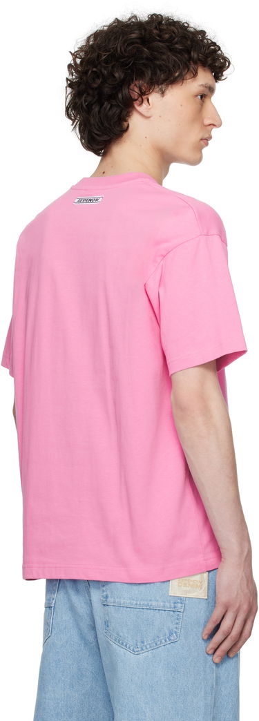 T-shirt AAPE by A Bathing Ape AAPE by A Bathing Ape 'AAPE Now' Moonface Heart Logo T-Shirt Rosa | AAPTEM1600XXNPKX, 2