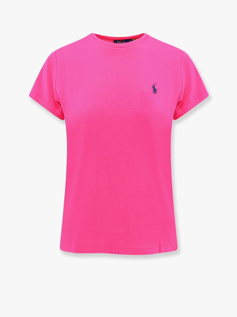 T-shirt Polo by Ralph Lauren Classic Fit Crewneck T-Shirt Rosa | 211898698031