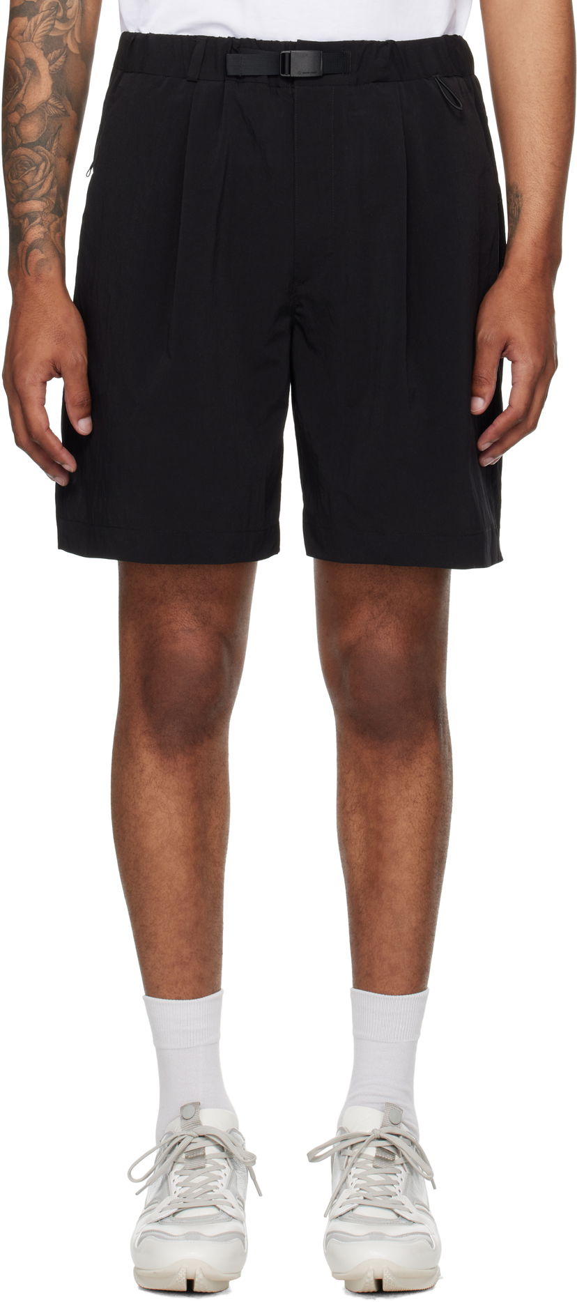 Shorts Snow Peak Breathable Quick Dry Active Shorts Svart | PA-25SU010
