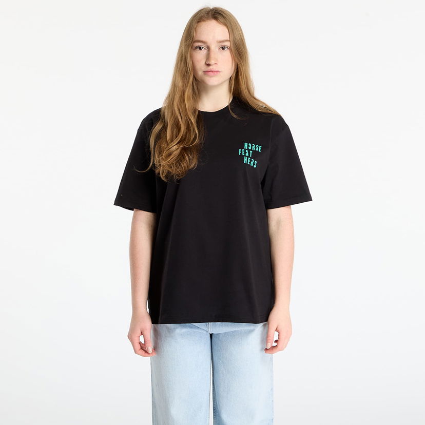 T-shirt Horsefeathers T-Shirt Dante Top Svart | SW954B