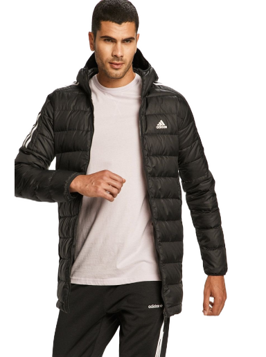 Pufferjacka adidas Originals Essentials Down Svart | gh4604