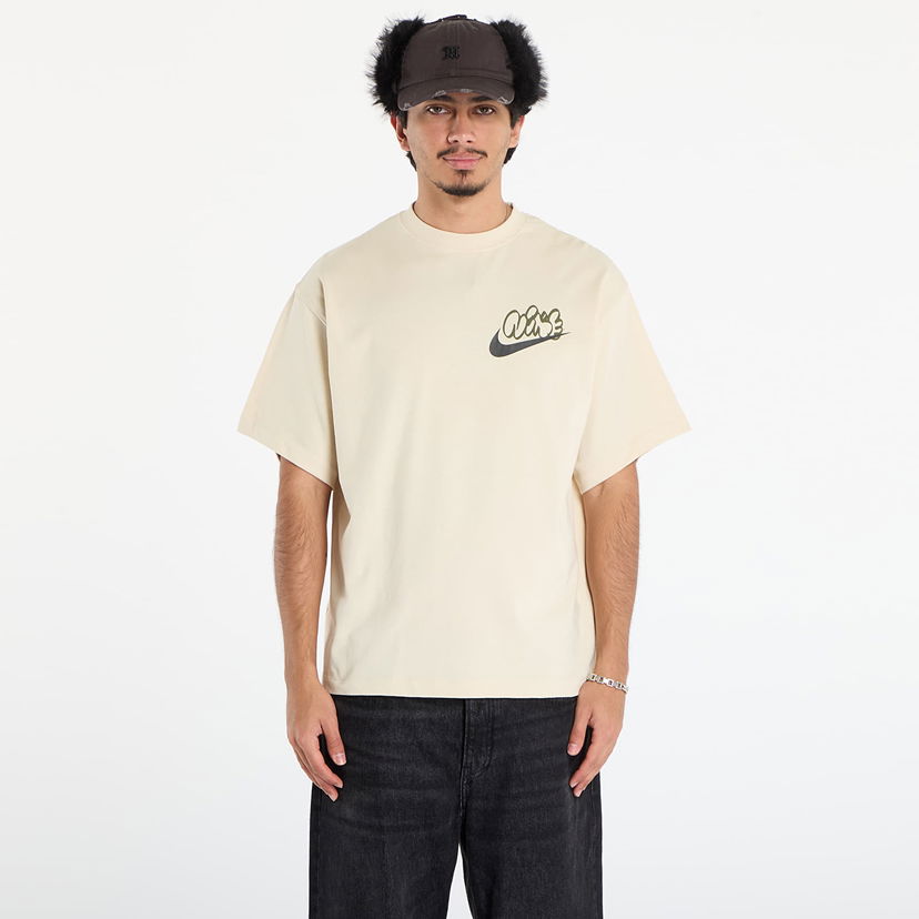 T-shirt Nike Graphic T-shirt Solo Swoosh Beige | IH4294-229