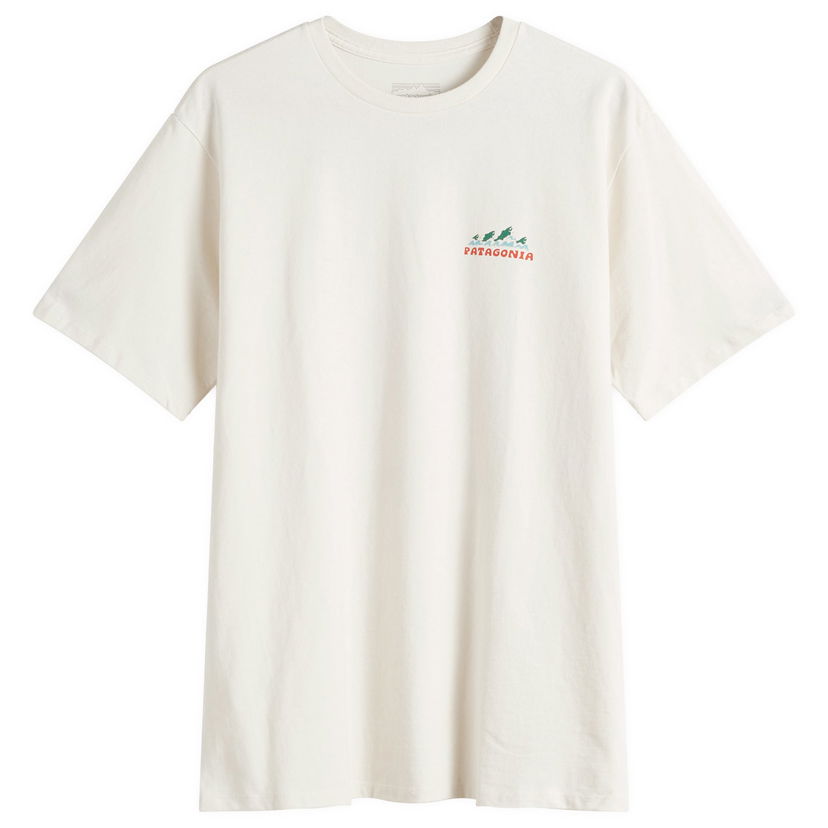 T-shirt Patagonia Organic T-Shirt, Size Medium Vit | 37790-UDNL