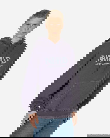 Sweatshirt Neighborhood Pigment Dyed Hoodie Purpur | 232FPNH-CSM07 PU, 1