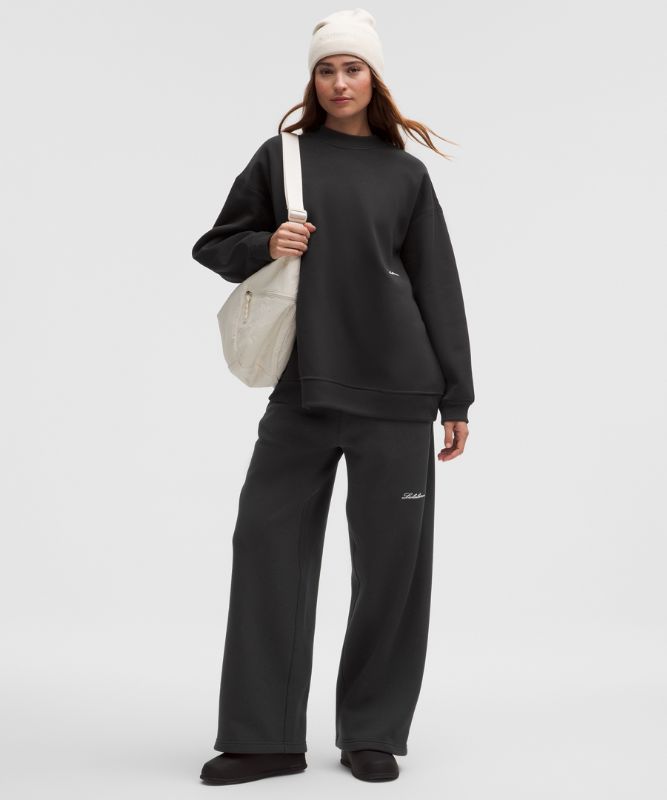 Sweatshirt lululemon Big Cozy oversized mock neck sweatshirt Svart | prod20004875, 1