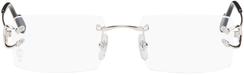 Tillbehör Cartier Rimless Glasses Metallisk | CT0488O-002