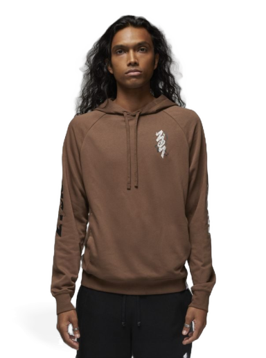Sweatshirt Jordan Jordan Dri-FIT Zion Hoodie Brun | DV5625-244