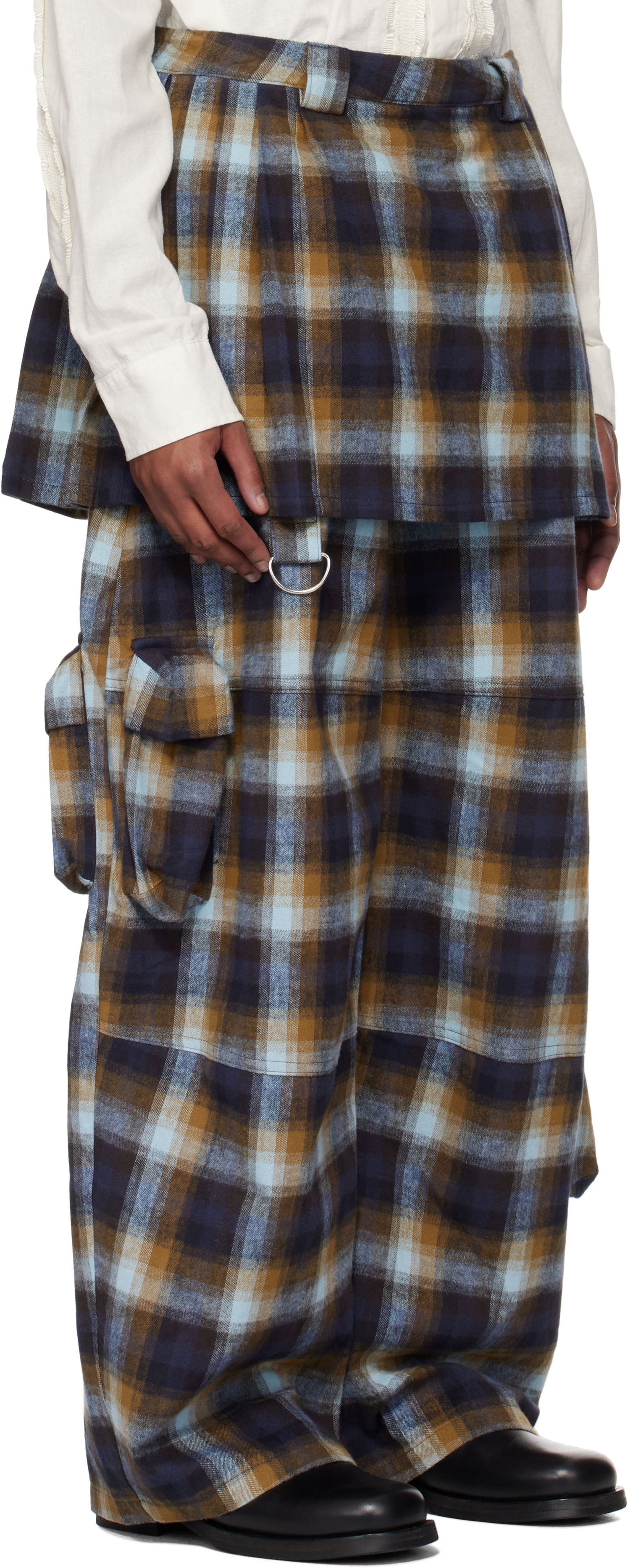 Cargo byxor Collina Strada Collina Strada Plaid Cargo Pants Flerfärgad | XX6024, 1