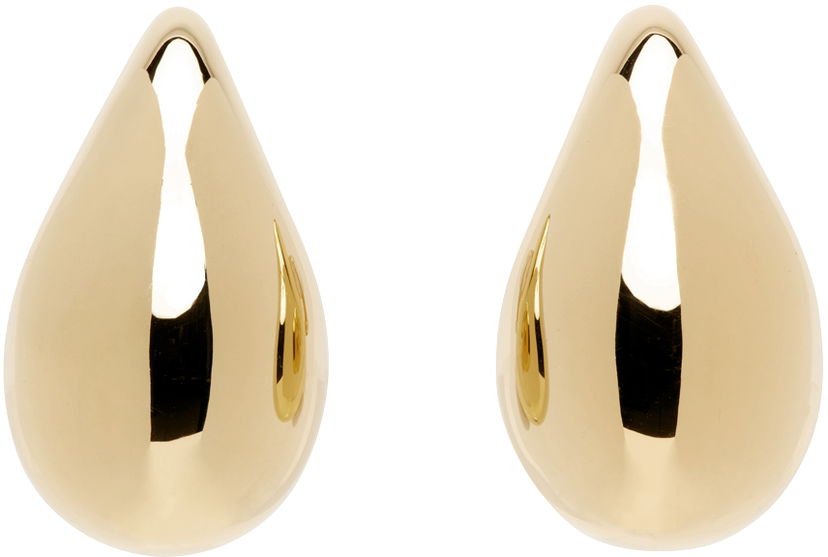 Örhängen Bottega Veneta Drop Medium Earrings Metallisk | 795593 VAHU0