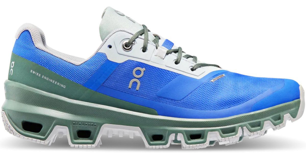 Sneakers och skor On Running Cloudventure Waterproof 2 Blå | 32-98265, 1