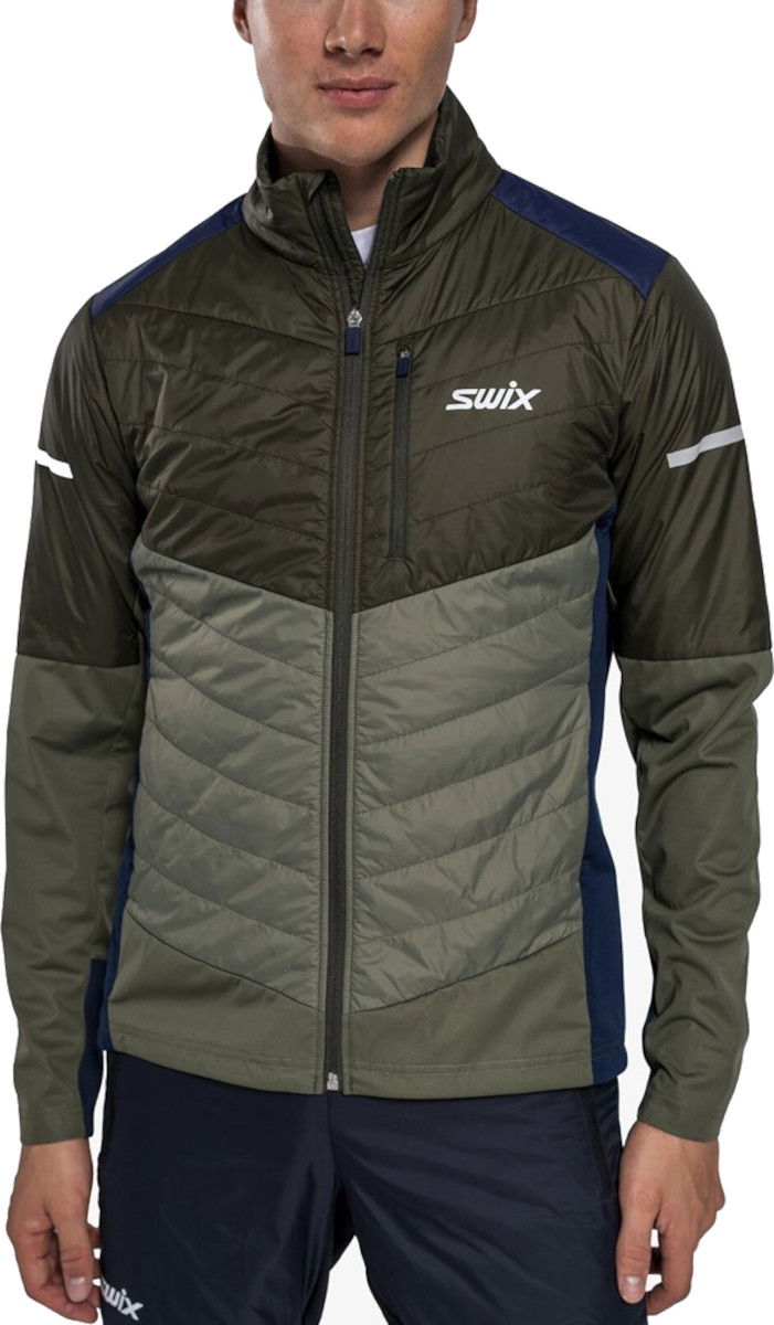 Pufferjacka SWIX Dynamic Hybrid Insulated Jacket Grön | 10081-23-48101