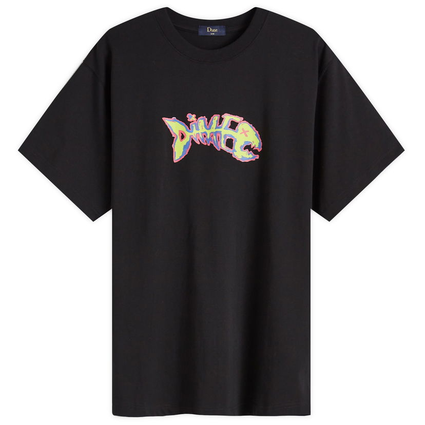 T-shirt Dime Bones T-Shirt Svart | DIMEFA2435BLK