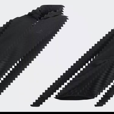 Sweatshirt adidas Originals Designed to Move Fleece Full-Zip Hoodie Svart | GT1404, 0