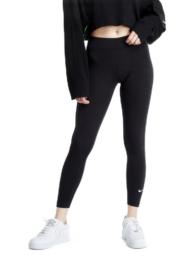 Damasker Nike Sportswear Essential 7/ 8 Mid-Rise Leggings Svart | CZ8532-010