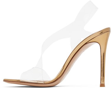 Tillbehör Gianvito Rossi Gianvito Rossi Metropolis Heeled Sandals Metallisk | G31841.15RIC.GME, 2