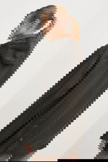 Jacka Barbour Barbour Highclere Waxed Cotton Jacket Grön | LWX1262, 2