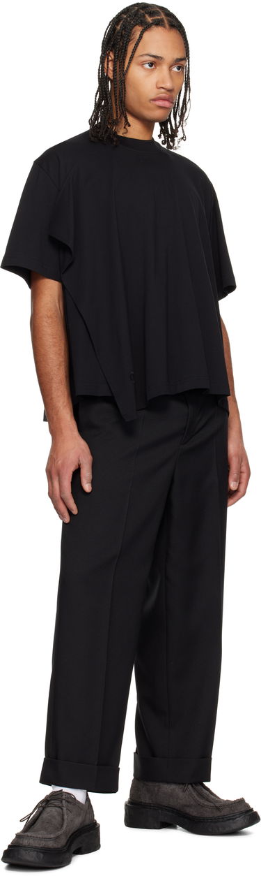 T-shirt Craig Green Craig Green Asymmetric T-Shirt Svart | CGSS25CJETSS22, 3