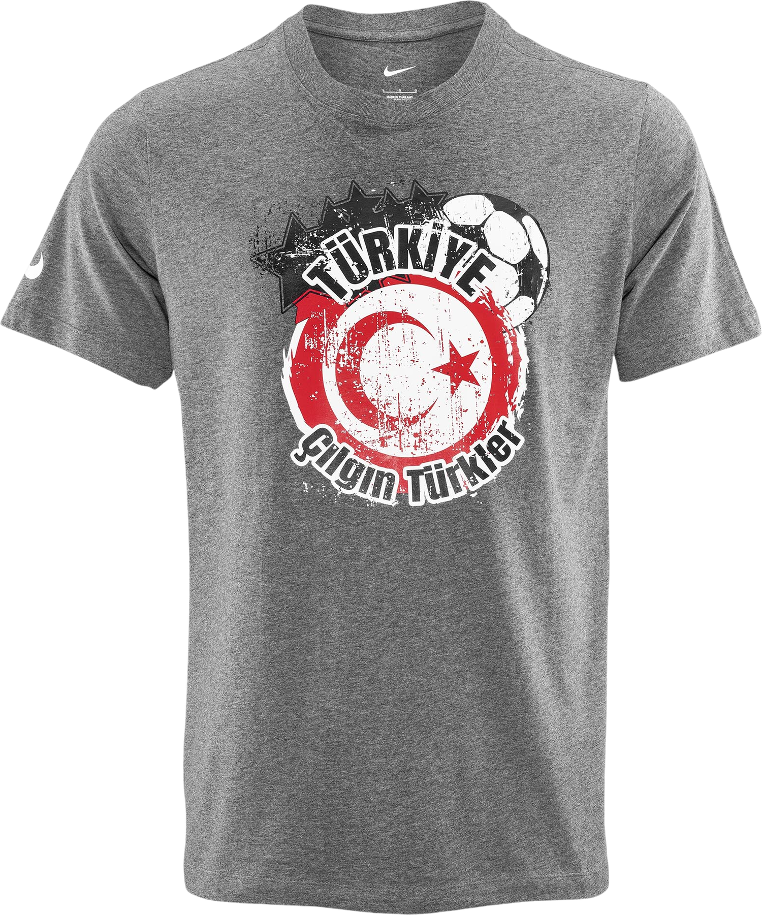 T-shirt Nike TFF Grå | tffgcz0881-tffgcz0881, 0