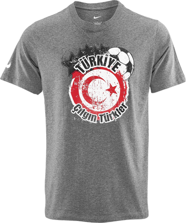 T-shirt Nike TFF Grå | tffgcz0881-tffgcz0881, 0