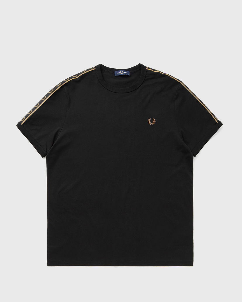 T-shirt Fred Perry Contrast Taping T-Shirt Svart | M4613-S77