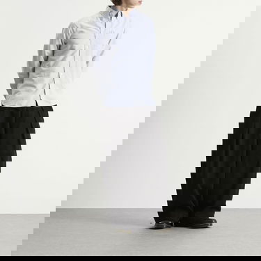 Skjorta Fred Perry Fred Perry Oxford Stripe Shirt, Size Large Blå | M1768-38A, 4