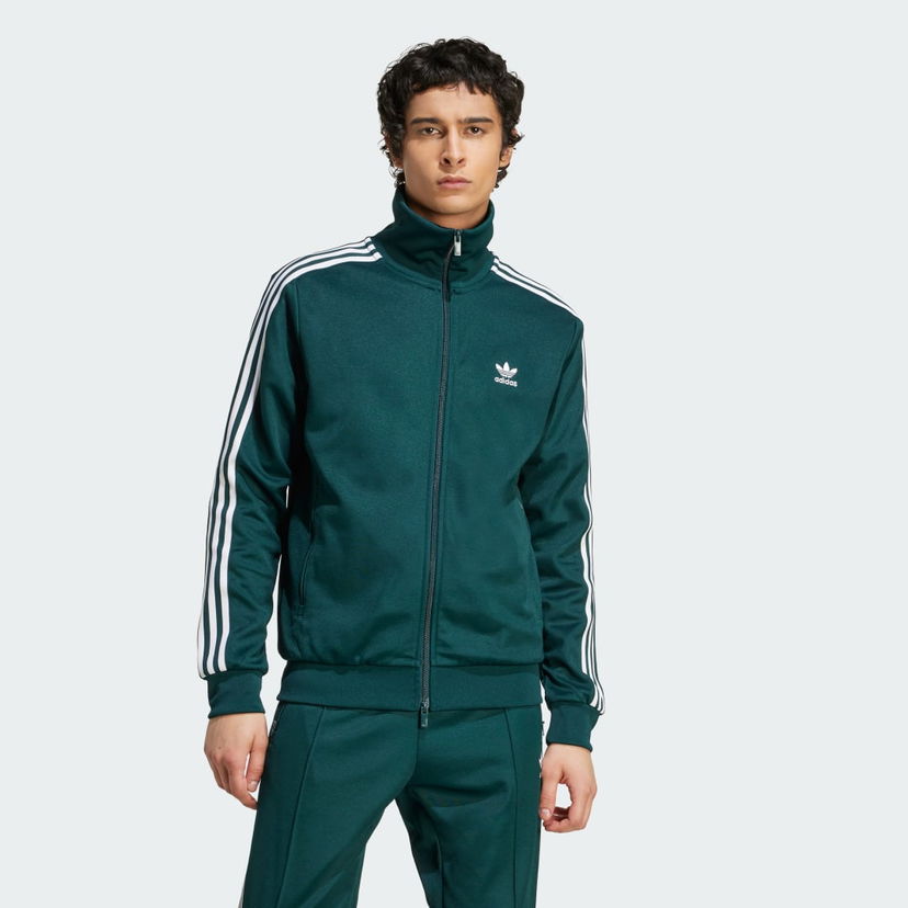 Träningsoverall adidas Performance Adicolor Classics Beckenbauer Track Jacket Grön | JY1280
