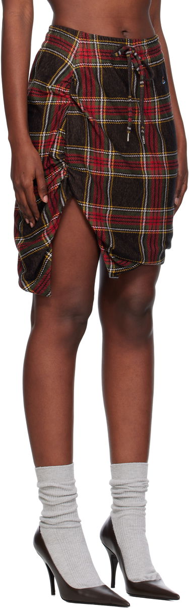 Kjol Vivienne Westwood Vivienne Westwood Side Panther Miniskirt Flerfärgad | 1J01000F-J009T-, 1