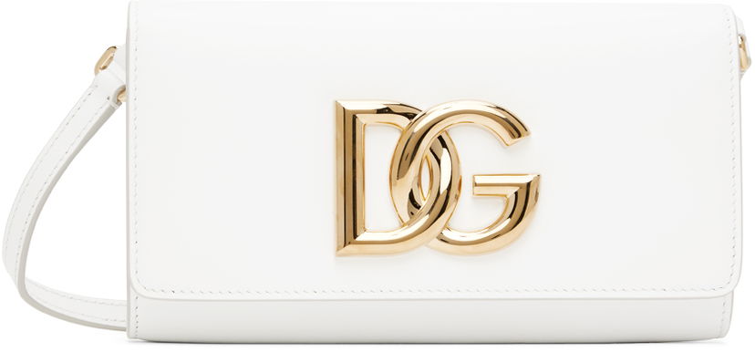 Handväska Dolce & Gabbana White 3.5 Bag Vit | BB7082 AW576