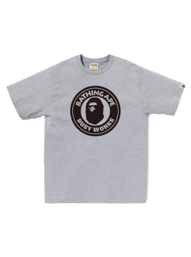 T-shirt BAPE Bicolor Busy Works Tee Grå | 1J25-110-008
