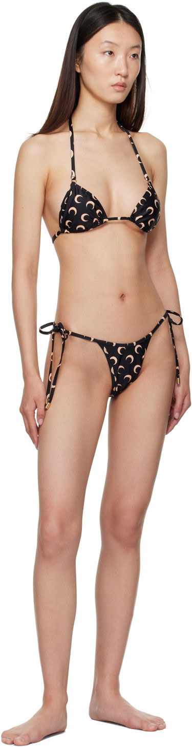 Badkläder Marine Serre Marine Serre Jersey Bikini Svart | WSW011A CJER0003, 3