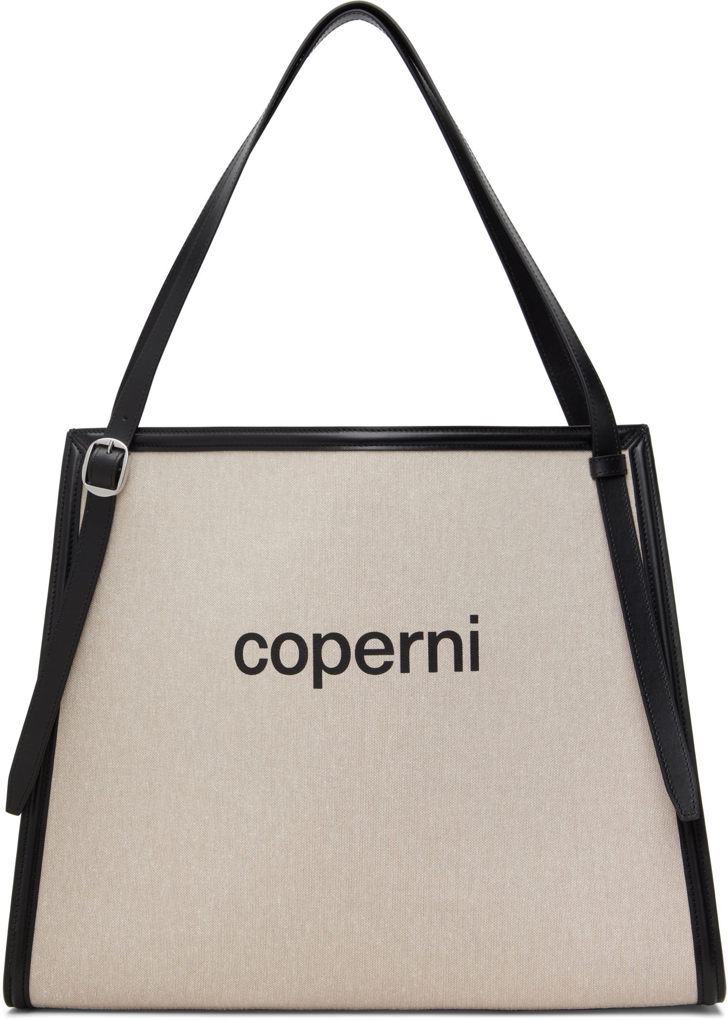 Tygpåse Coperni Coperni Canvas Belt Tote Beige | COPBA77F2027, 0