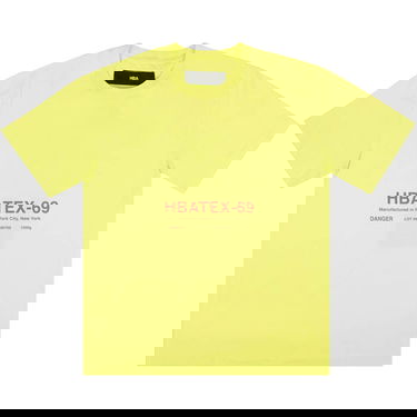 T-shirt Hood By Air HBATEX T-Shirt Gul | 2835 100000103HSST LIME, 1