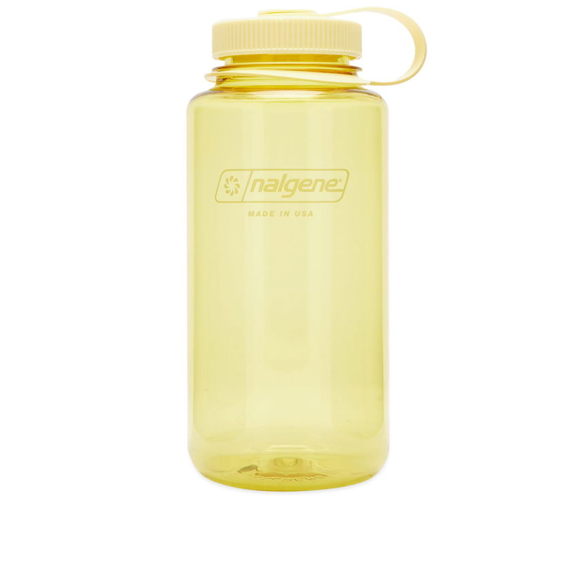 Dricksflaska Nalgene Wide Mouth Tritan Sustain Water Bottle 1L Gul | N2020-5032