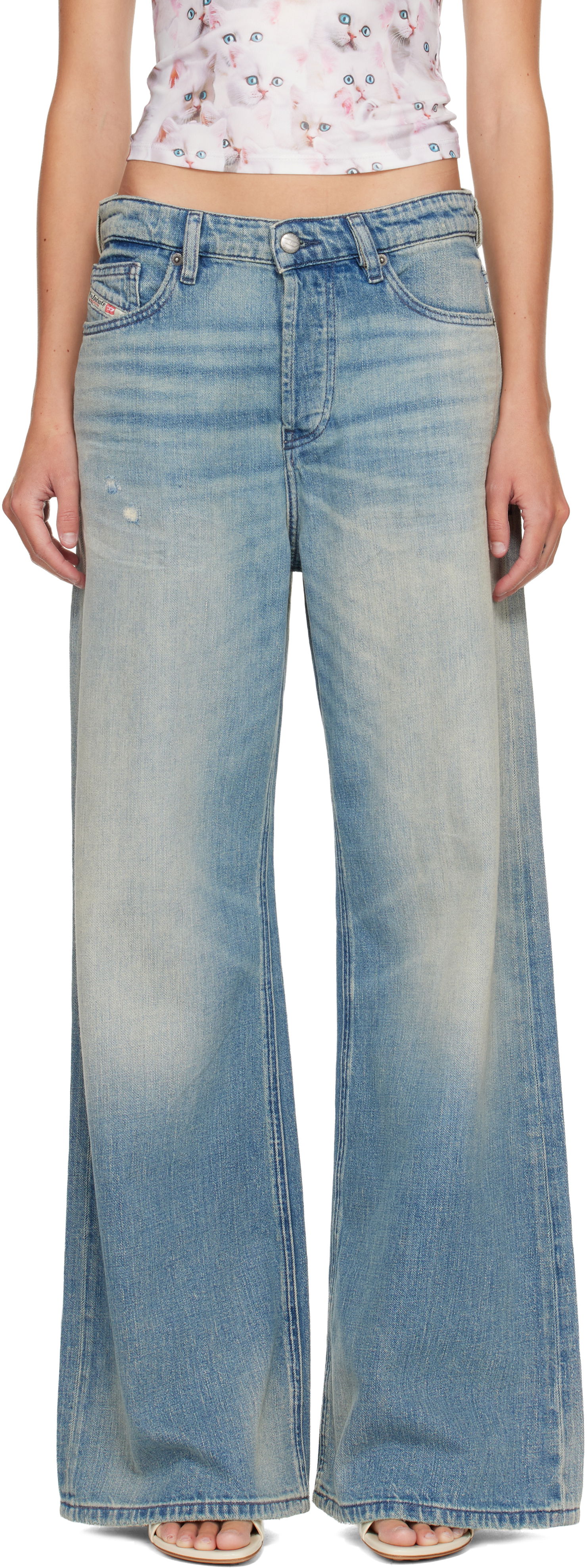 Jeans Diesel Relaxed 1996 D-Sire Jeans Blå | A06925 0DBEC, 0