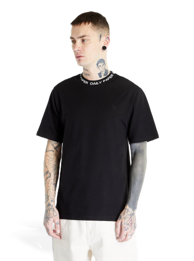 T-shirt DAILY PAPER Erib Short Sleeve Tee Svart | 2109141