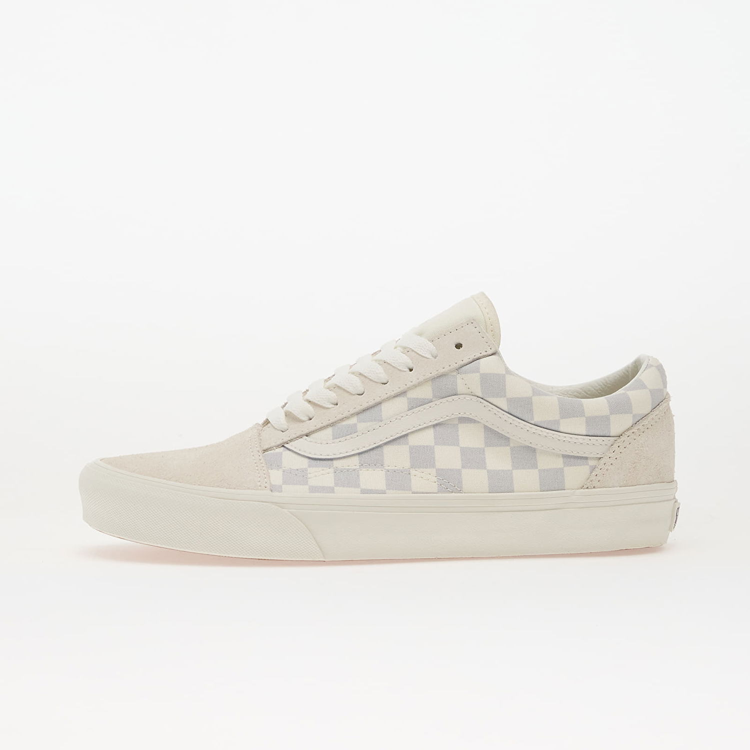 Sneakers och skor Vans Vans Old Skool Checkerboard 43 Vit | VN000D7Z0BP1, 0