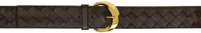 Bälten Bottega Veneta Twist Essential Belt Brun | 786130 V2ZL4