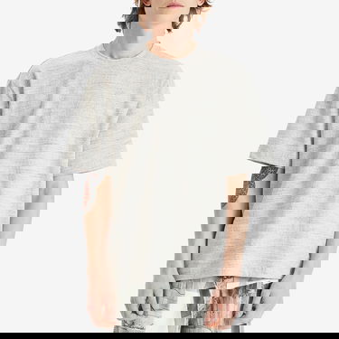 T-shirt Róhe Róhe Mouliné T-Shirt, Size Large Grå | 314-22-019, 2