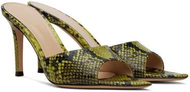 Tillbehör Gianvito Rossi Gianvito Rossi Heeled Mules Grön | G15130.85RIC.BON, 3