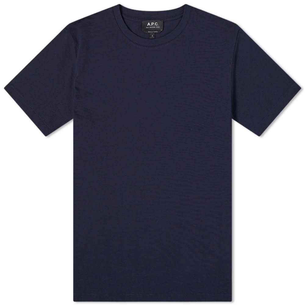 T-shirt A.P.C. Jimmy Tee Mörkblå | COBQX-H26504-IAK, 0