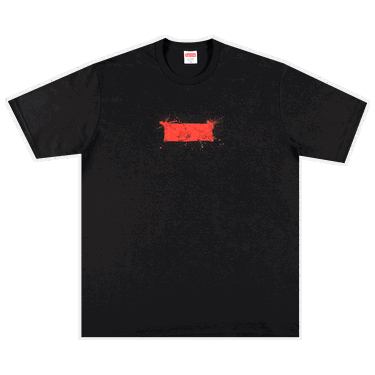 T-shirt Supreme Ralph Steadman Box Logo Tee Svart | SS22T12 BLACK, 0