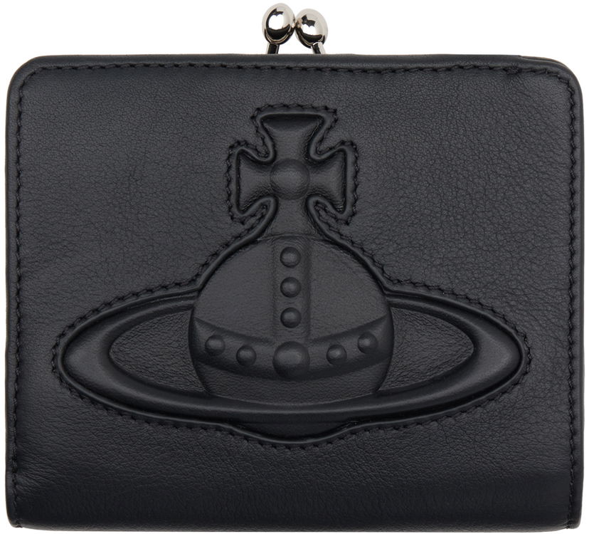 Plånbok Vivienne Westwood Black Frame Pocket Wallet Svart | 5115002ZW-L001S-