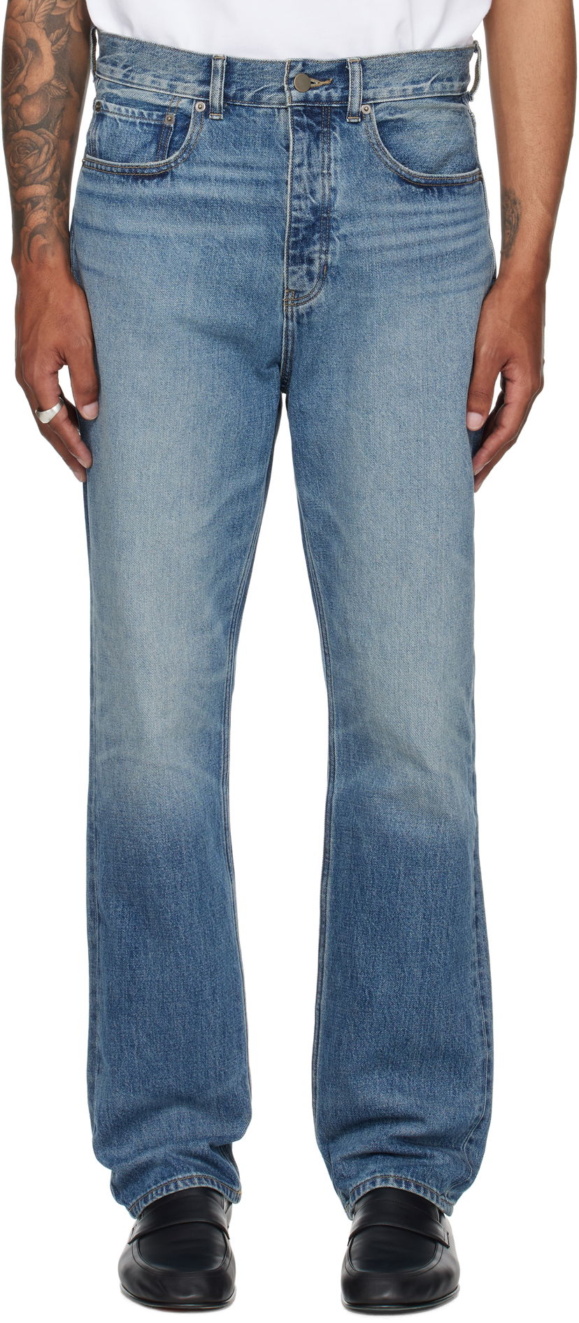 Jeans Fear of God Fear of God ESSENTIALS 5-Pocket Jeans Blå | 130SP254910F