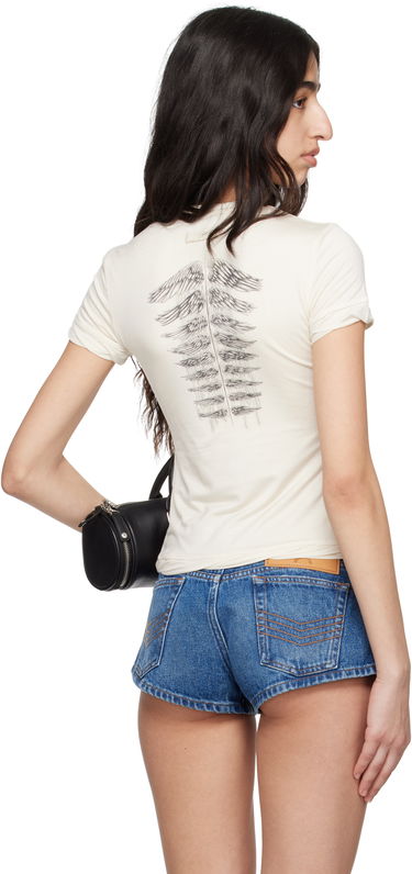 T-shirt Jean Paul Gaultier Jean Paul Gaultier 'The Tattoo' T-Shirt Vit | 25/34-F-TS111I-J089-03, 2