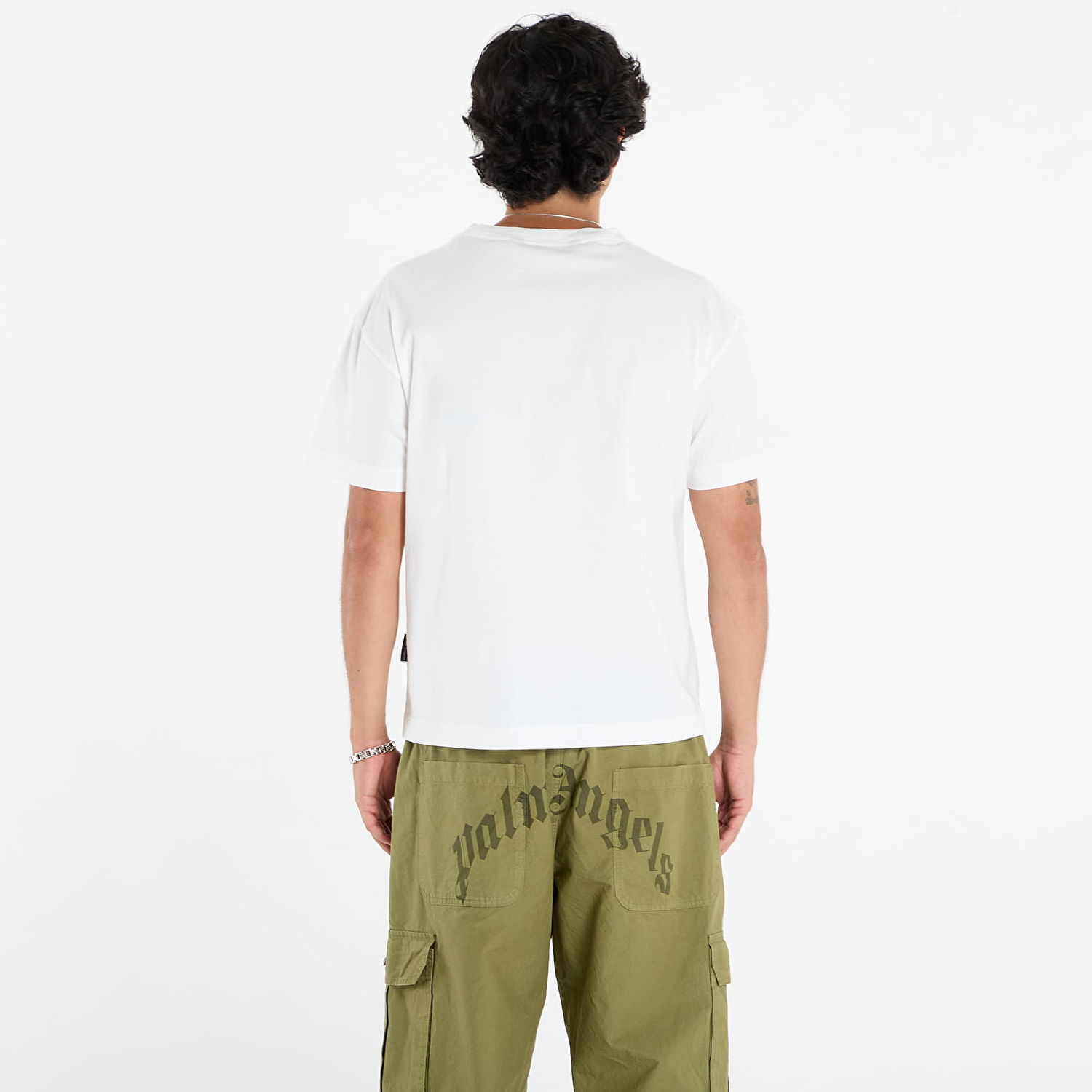 T-shirt Palm Angels Palm Angels Classic Logo T-Shirt Vit | PM2B003F25JER0018484, 1