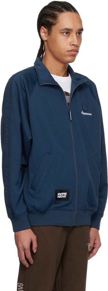 Sweatshirt AAPE by A Bathing Ape AAPE by A Bathing Ape 'AAPE Now' Zip-Up Sweater Blå | AAPSWMC319XXNNYX, 1