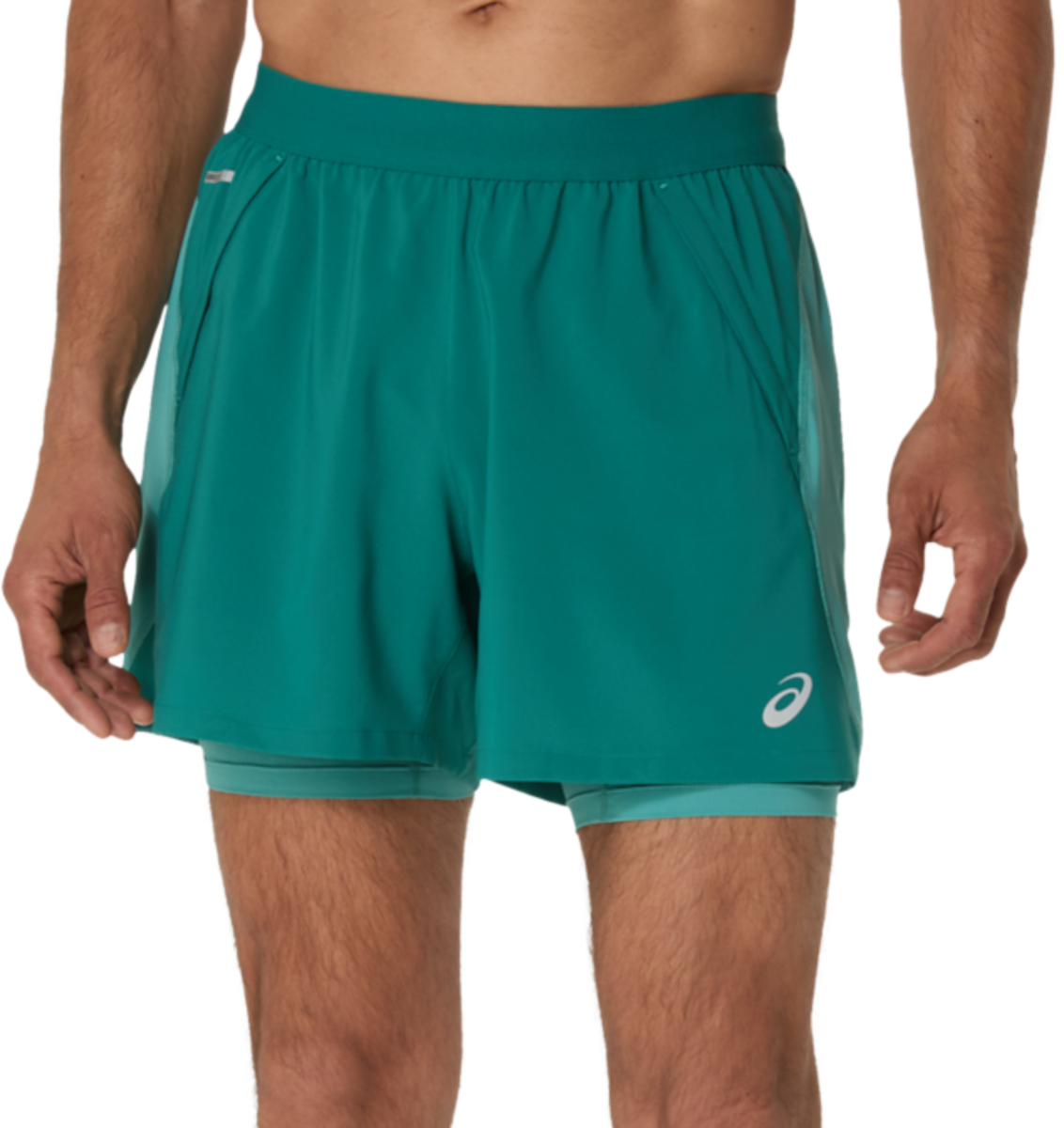 Shorts Asics Road 2-in-1 5" Shorts Grön | 2011d245-301, 0