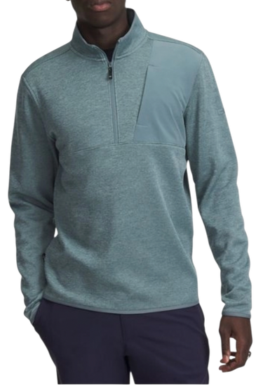 Sweater Under Armour Drive SweaterFleece Quarter-Zip Pullover Turkos | 6005671-587, 0
