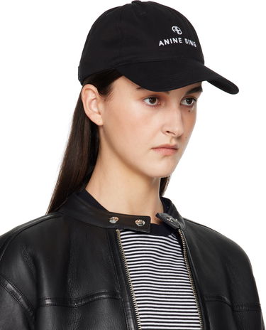 Keps Anine Bing Anine Bing Jeremy Baseball Cap Svart | S-12-9084-000, 1